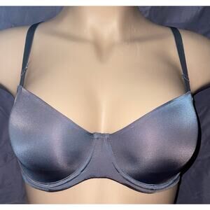 34DD GRAY VICTORIA'S SECRET DREAM ANGELS UNLINED DEMI BRA
